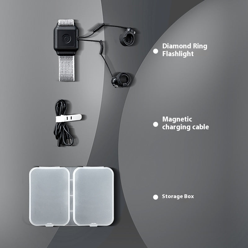 LED Light Night Fishing Outdoor Finger Torch