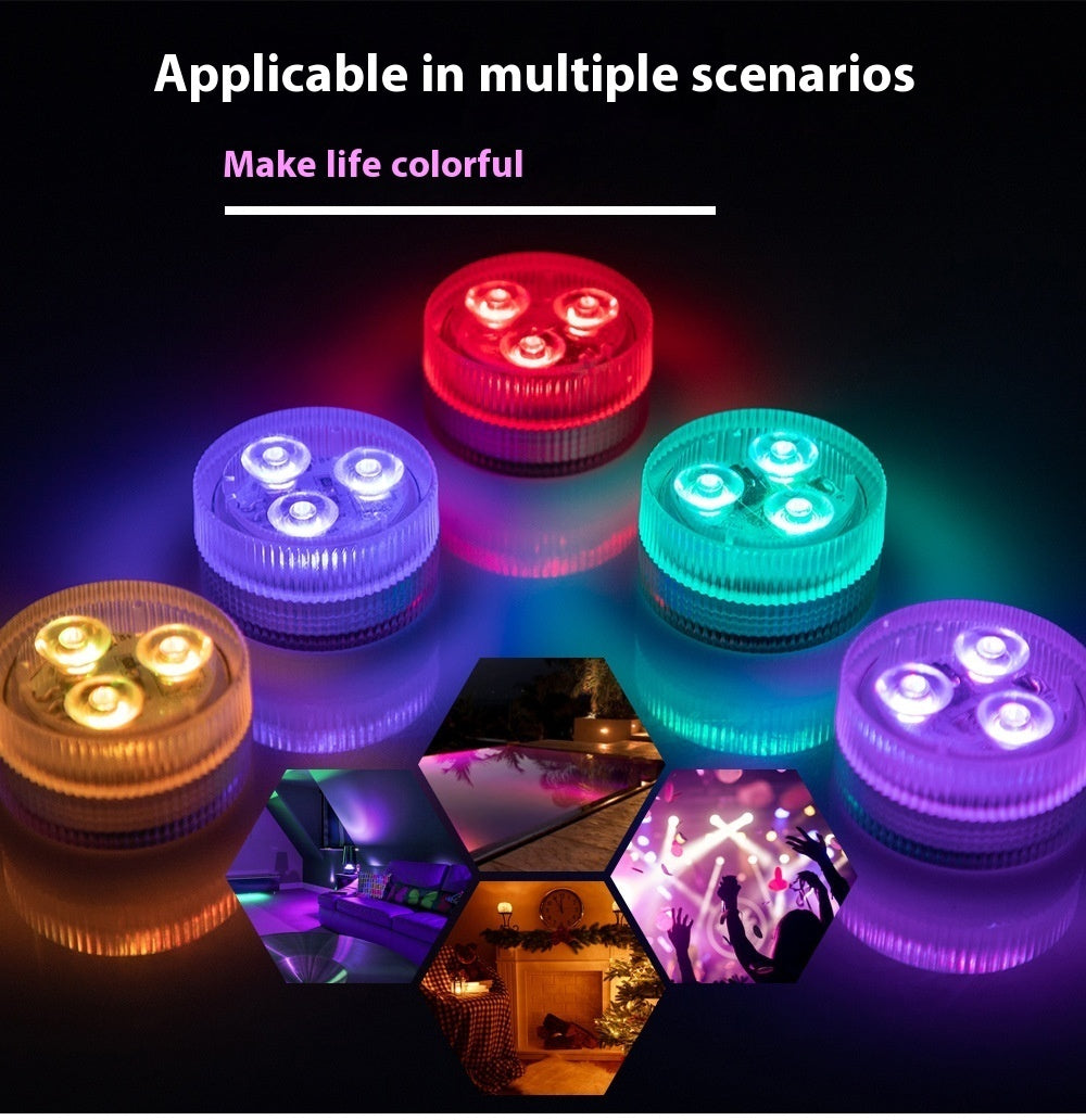 Led Waterproof Remote Control Fish Tank Diving Light